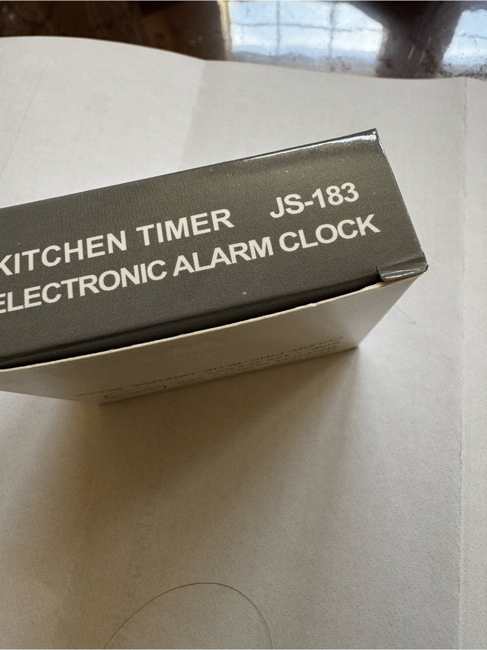Digital Kitchen Timer Clock - White - Picture 2 of 5